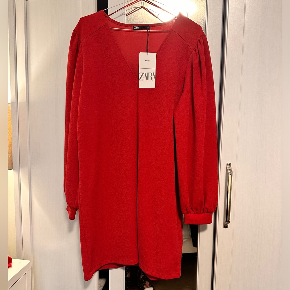 Zara fuschia dress